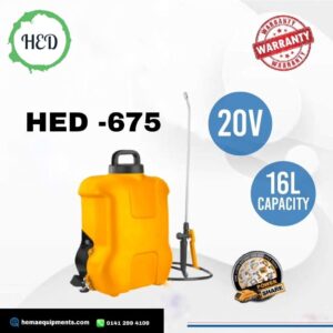 HED- 675 Battery Sprayer 20v 16ltr