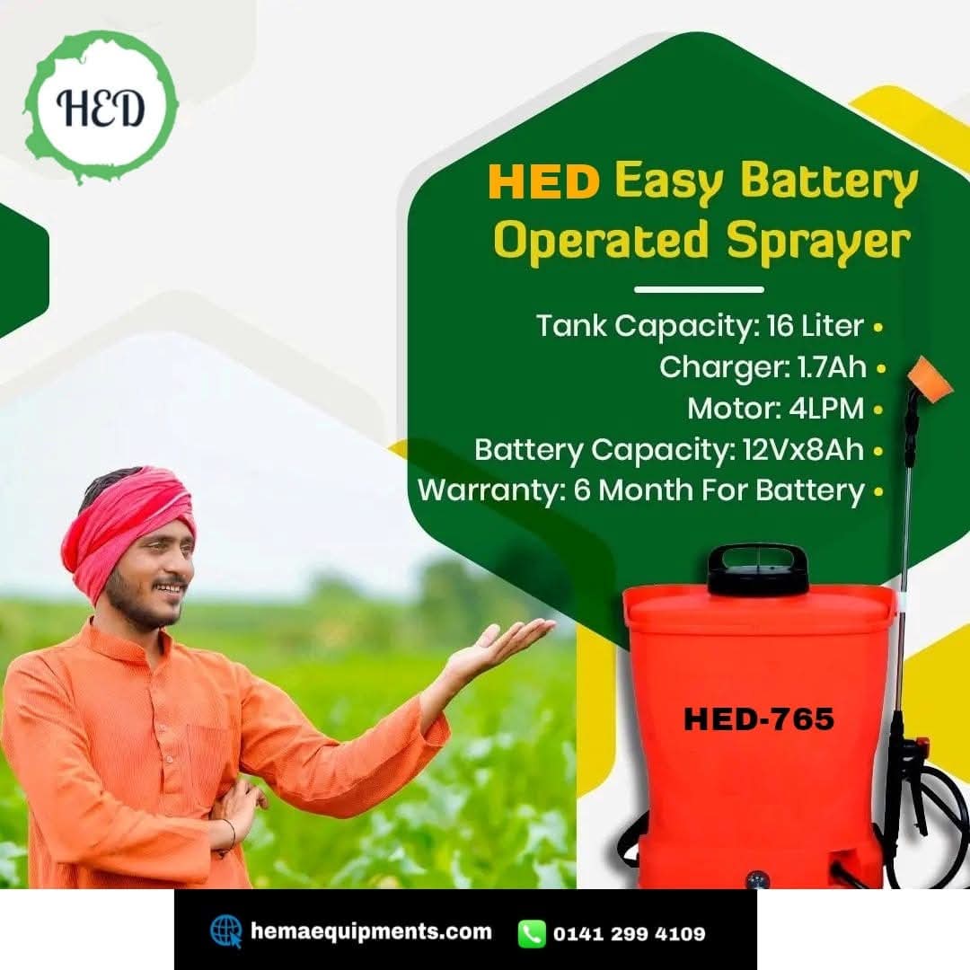HED Easy Battery Operated Sprayer