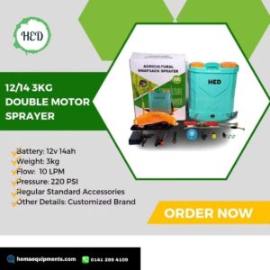 HED 12/14 Double Motor Sprayer